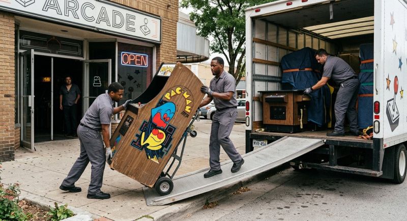 Arcade Game Moving in Hickory, NC