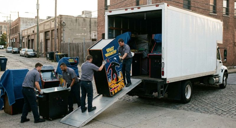 Arcade Game Moving in Fort Mill, SC
