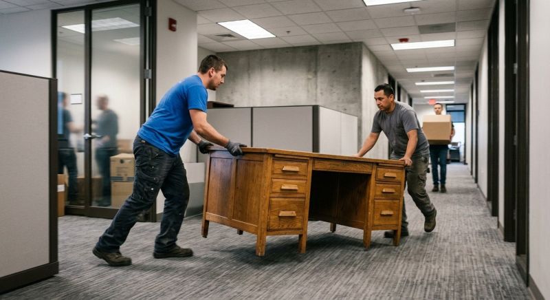 Desk Moving Service in Hendersonville, NC