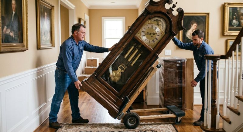Grandfather Clock Moving in Long Island, NY