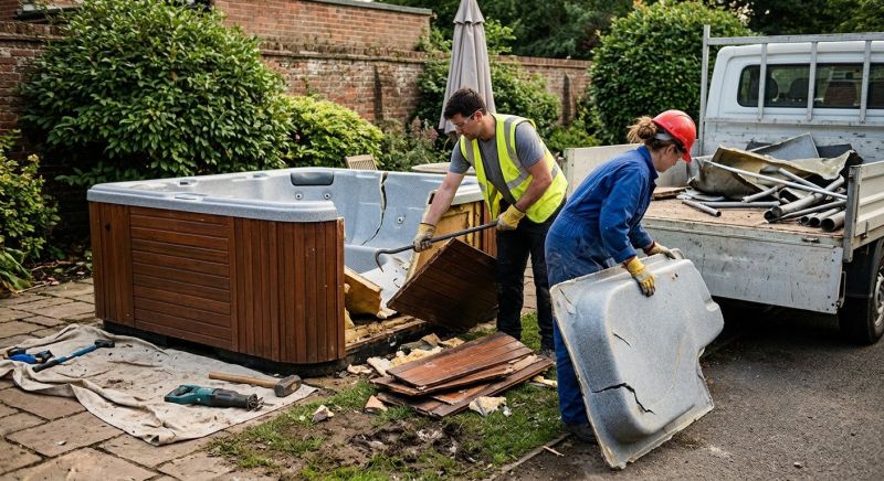 Hot Tub Disposal in Madison, WI