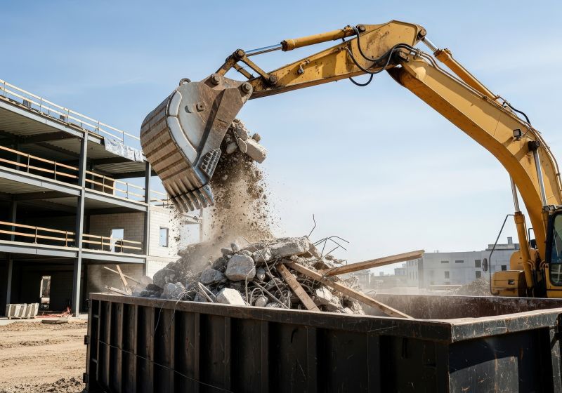 Construction Waste Removal in Madison, WI
