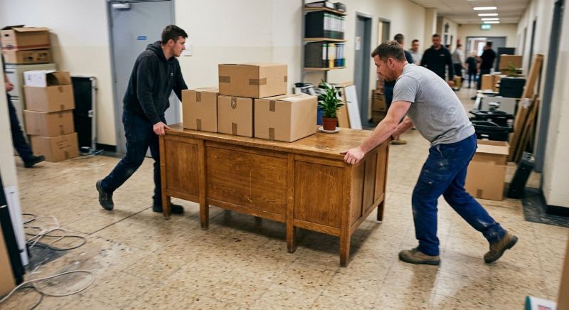 Desk Moving Service in Hendersonville, NC