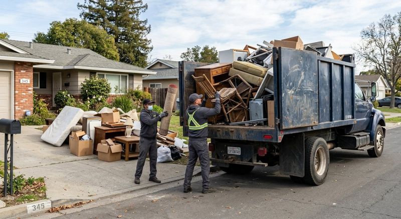 Garage Junk Hauling in Roseville, CA
