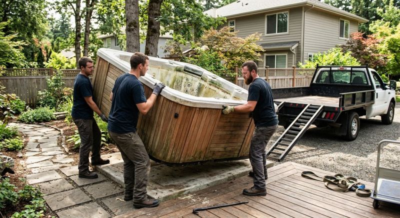 Hot Tub Disposal in Chico, CA