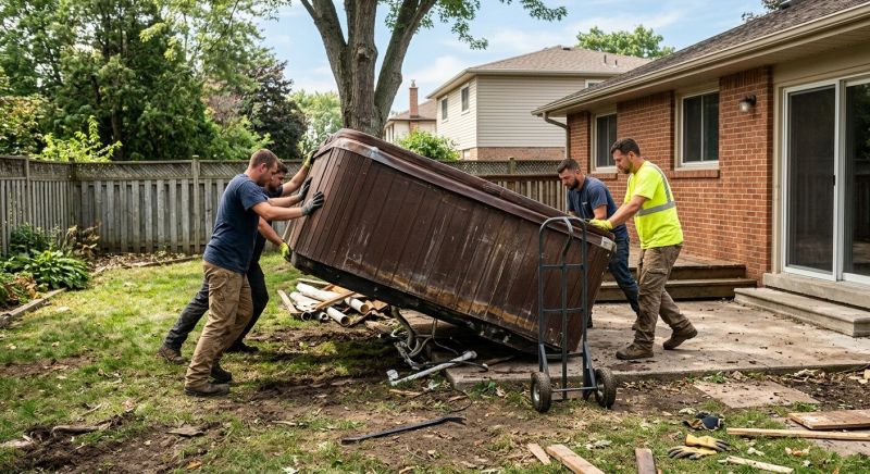Hot Tub Disposal in Roseville, CA