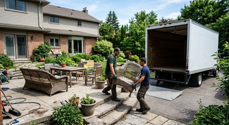 Outdoor Furniture Disposal in Sacramento, CA