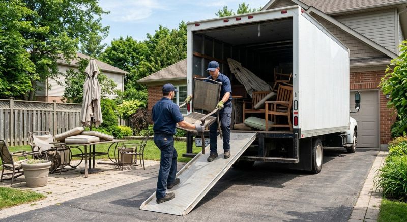 Patio Furniture Removal in Sacramento, CA
