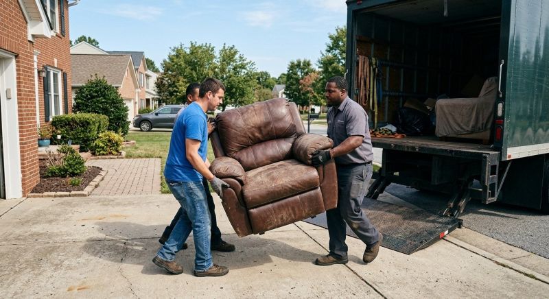 Recliner Disposal in Chico, CA