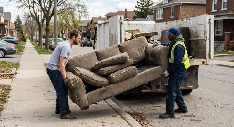 Sofa Disposal in Roseville, CA